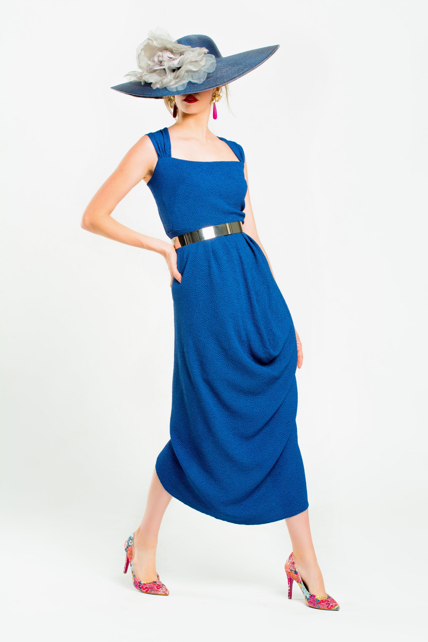 VESTIDO COCO DRESS AZUL MARINO