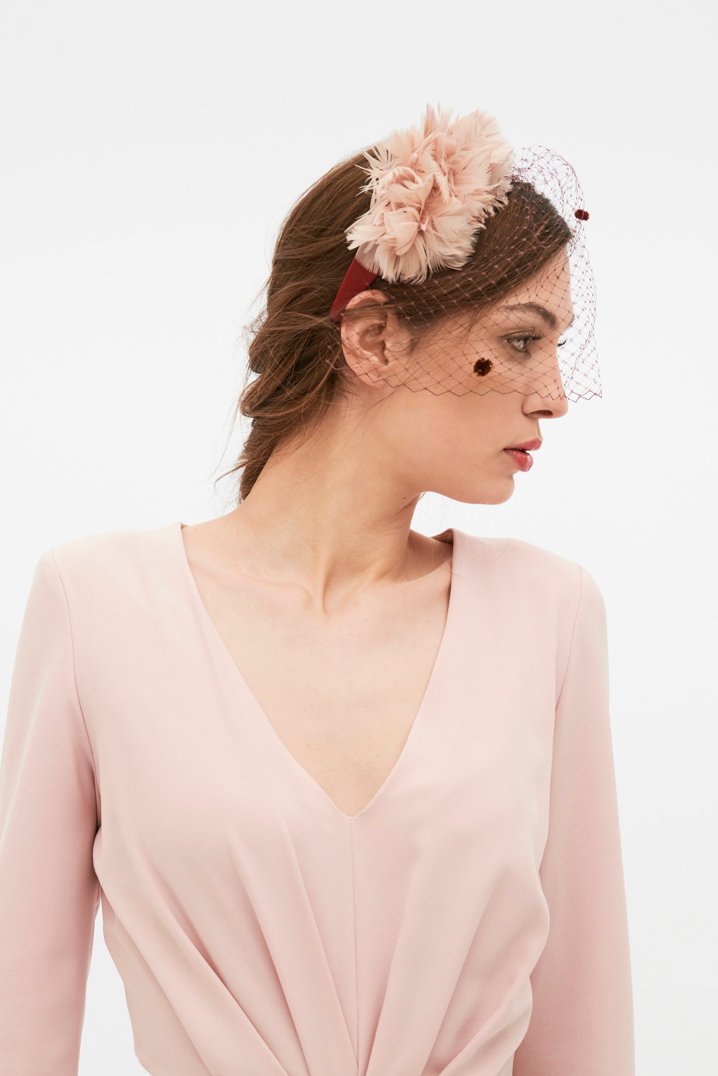 VESTIDO PETTIT BLUME ROSA NUDE