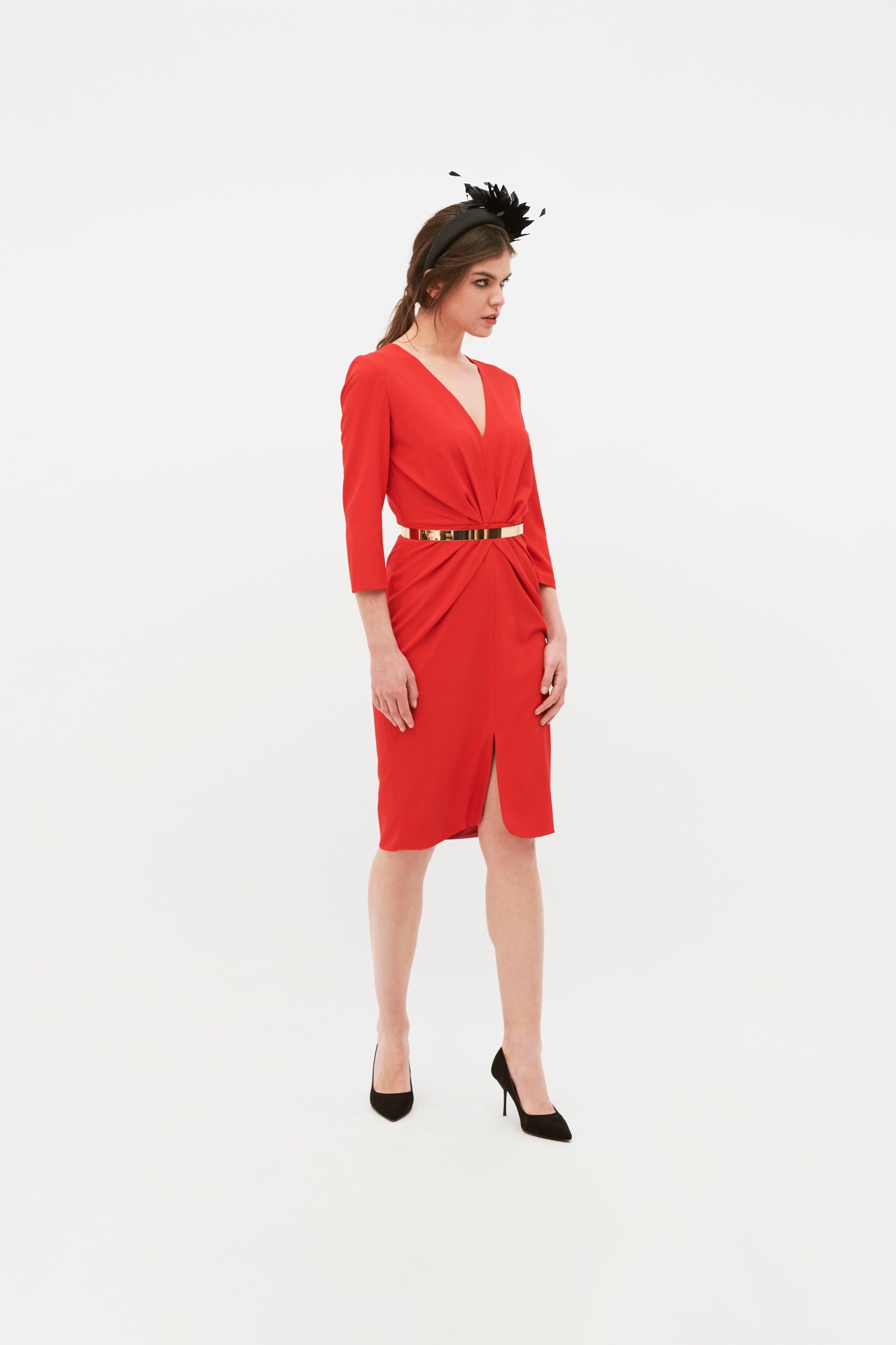 VESTIDO PETTIT BLUME ROJO