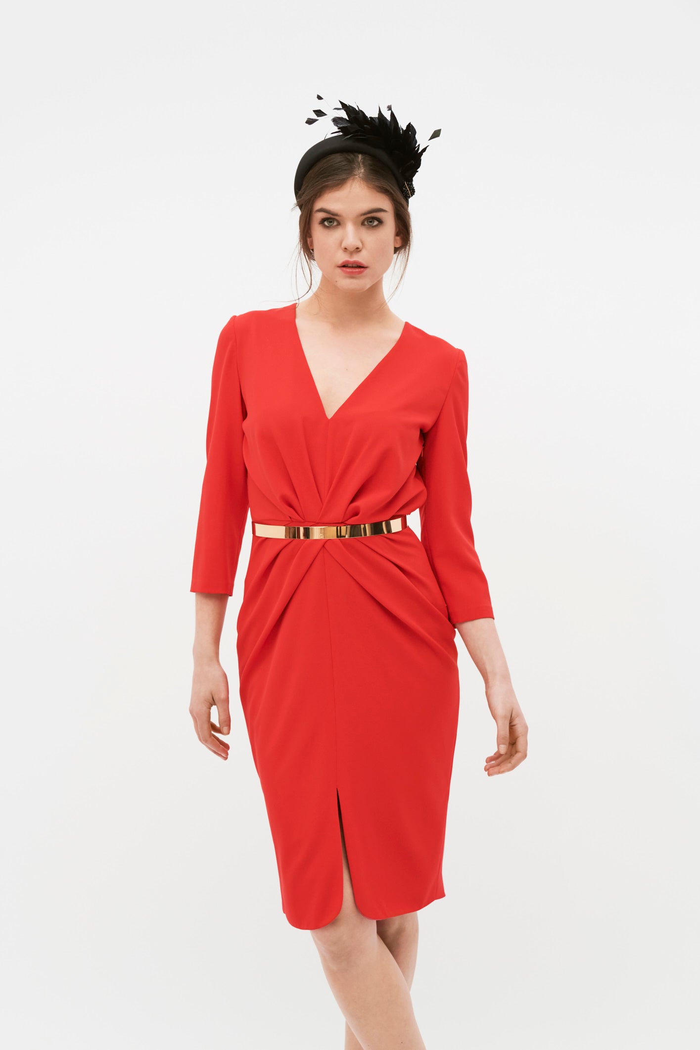 VESTIDO PETTIT BLUME ROJO