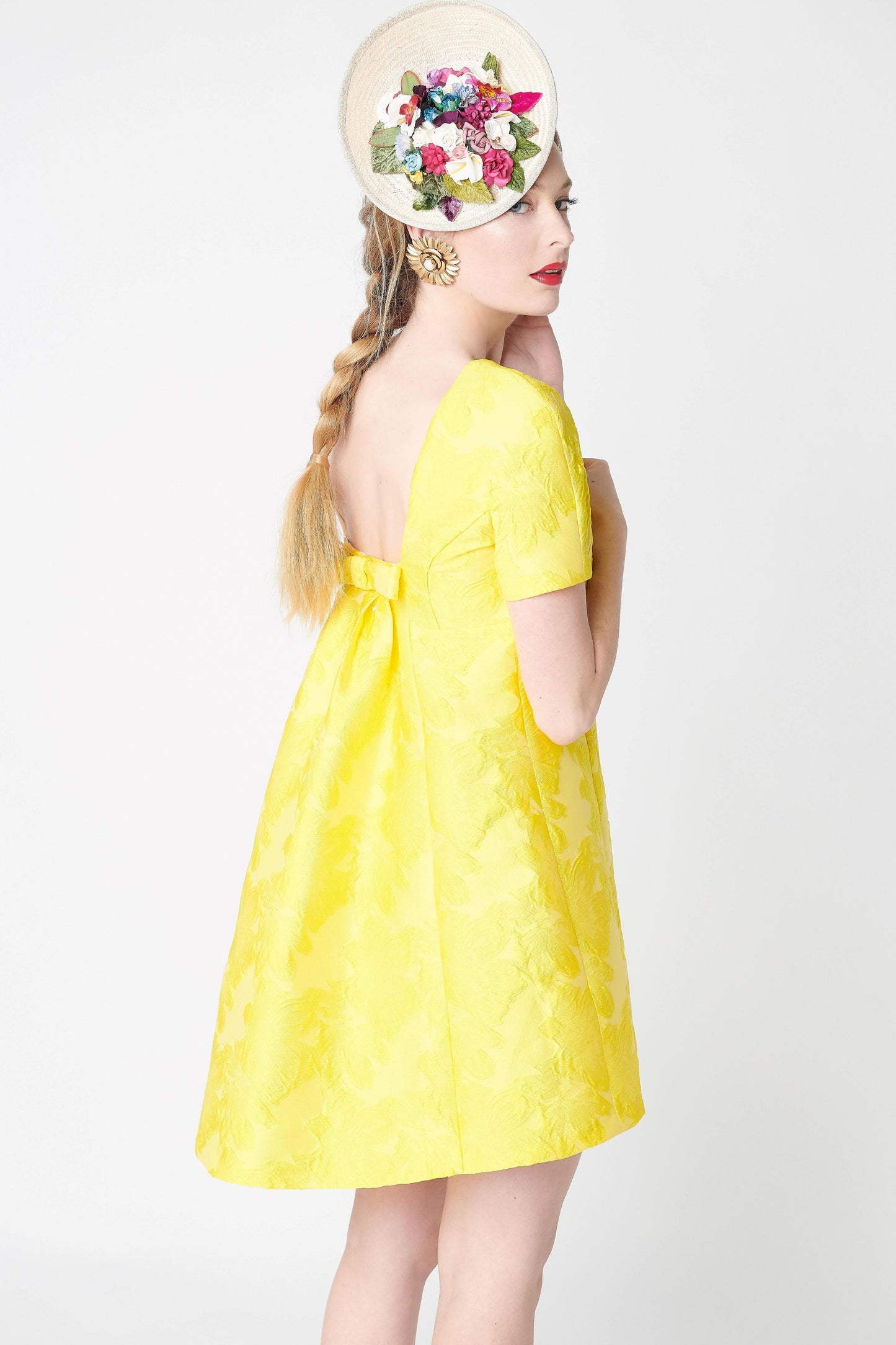 VESTIDO VALENTINA AMARILLO